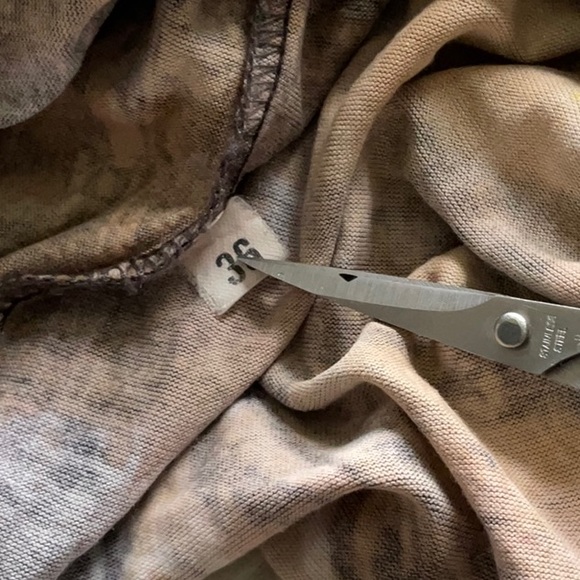 NWOT VS x BALMAIN Limited Edition Colab Oversized Dress Tee - Picture 4 of 8